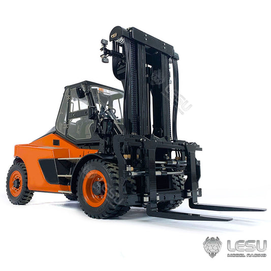 1/14 LESU RC PNP Hydraulic Painting Forklift Remote Control Model Aoue-LD160S W/ Light Sound Motor ESC W/O Battery Charger Radio