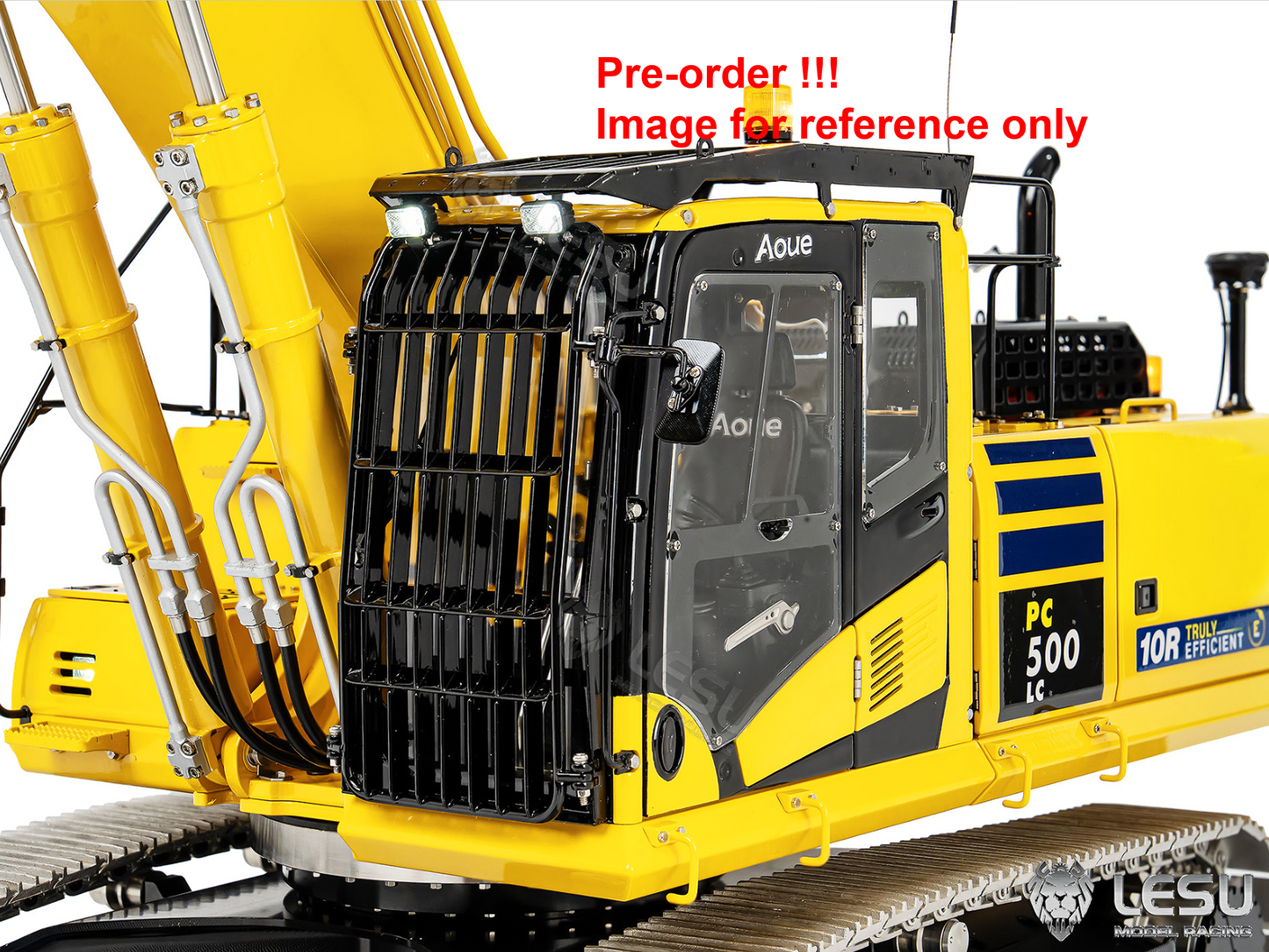 New Pre-Order Deposit LESU PC500 1/14 Hydraulic RC Excavator with 7 Ways Valves 360 Degree Rotation for Construction Vehicle Enthusiast