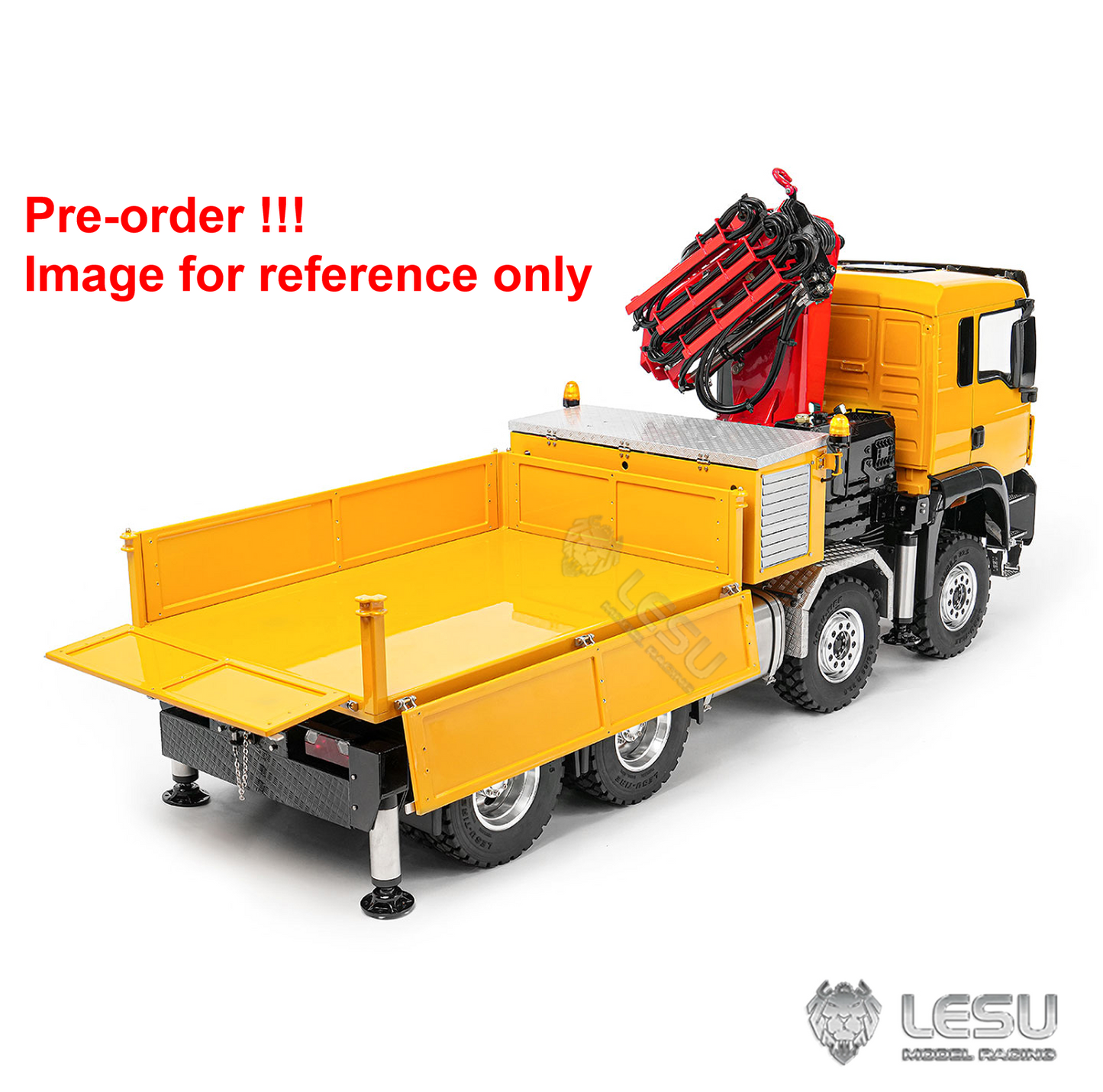 New Pre-Order Deposit 1/14 8x8 Crane Truck Remote Control Lorry
