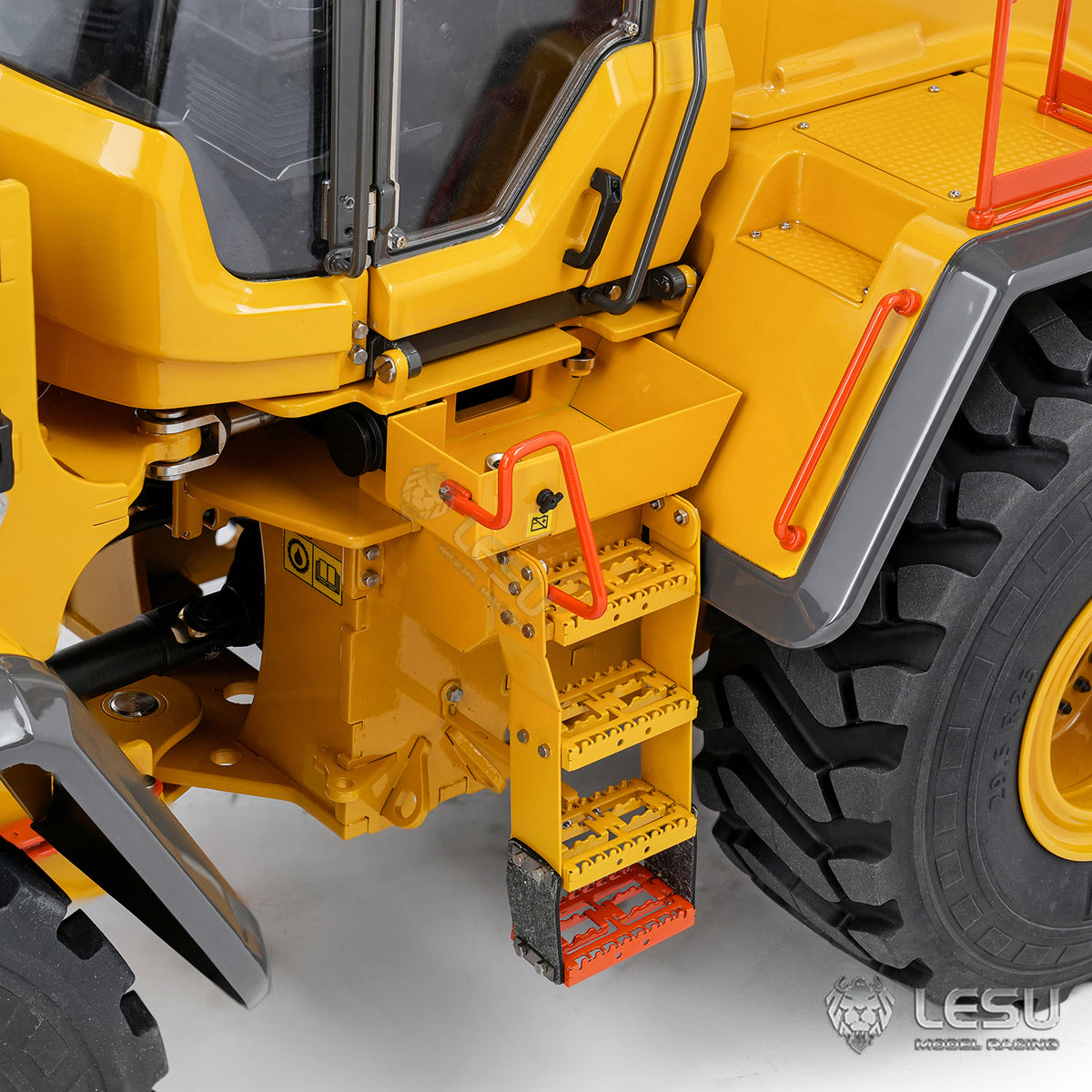 LESU L220H 1/14 Metal RC Hydraulic Wheel Loader A0013 PNP/RTR 4WD Construction Model Brushless FOC Motor 2 Speed Transmission Light Sound