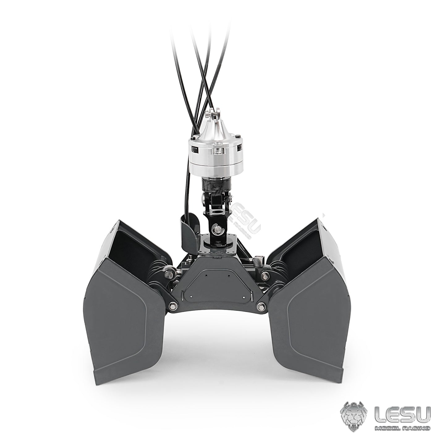 270?? Rotating LESU Metal Clamshell Bucket for DIY 1/14 RC Hydraulic Crane of Excavator Dumper Remote Control Tractor Truck