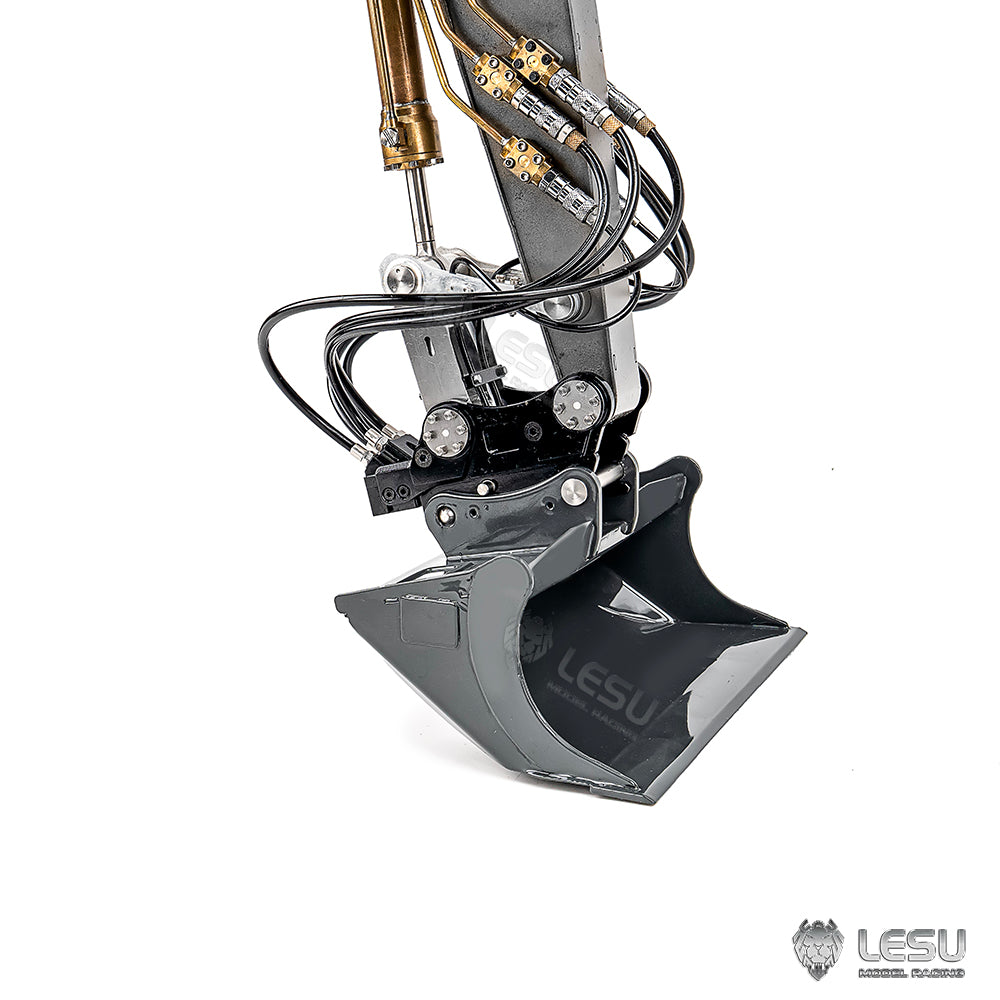 LESU Metal Bucket for Aoue ET30H ET26L LR945 SK500 LR960 ZX490 ET36L ET26 AC360 1/14 RC Hydraulic Excavator Radio Control Digger