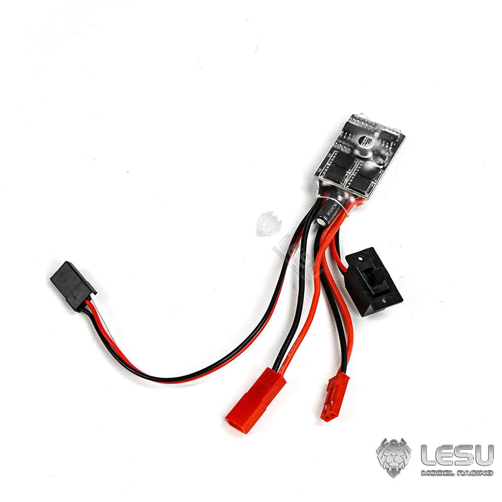 LESU Brushed ESC Limiter Suitable for 1/14 RC Hydraulic Truck Electric Radio Controlled Construction DIY Cars Vehicle Model Parts