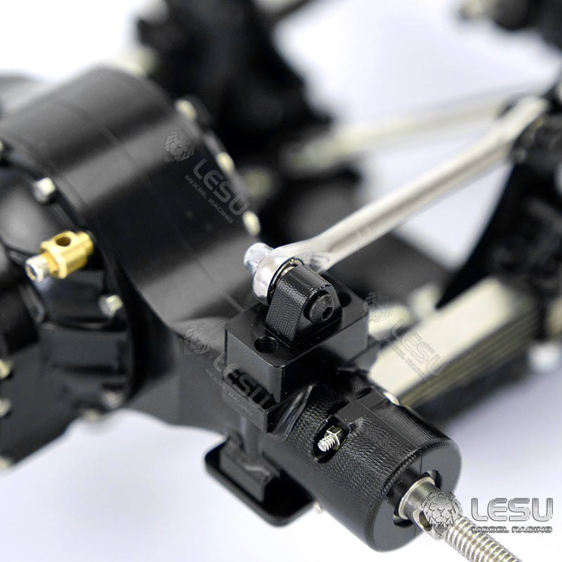 LESU X-8002-A Metal Rear Suspension Set for 1/14 Scale Remote Controlled Truck Axles DIY Model Accessories Spare Parts