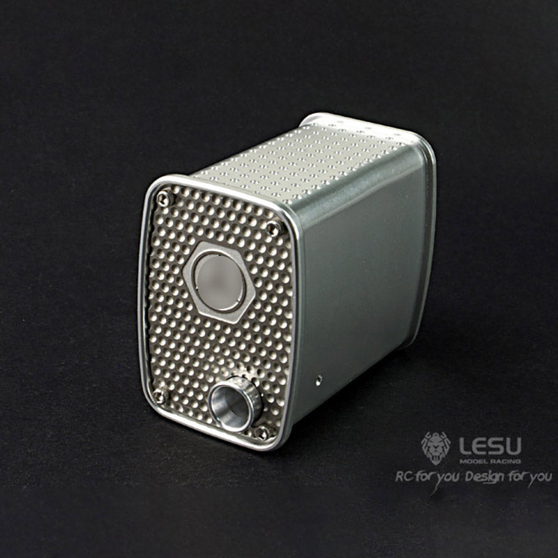 LESU Air Discharge Box Simulated 1/14 Spare Part Suitable for RC Model Radio Controlled Tractor Truck Cars DIY Vehicles