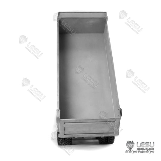 LESU 1/14 Remote Control 3363 3348 6*6 Dumper Truck Construction Vehicle Hydraulic System Motor Sound Light System Servo ESC