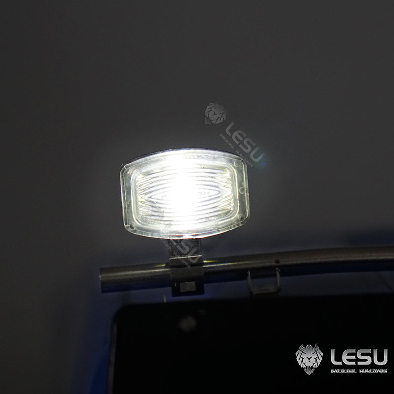 LESU LED Spotlight Warning Light For 1/14 RC Tractor Truck DIY Remote Control Car Upgraded Parts