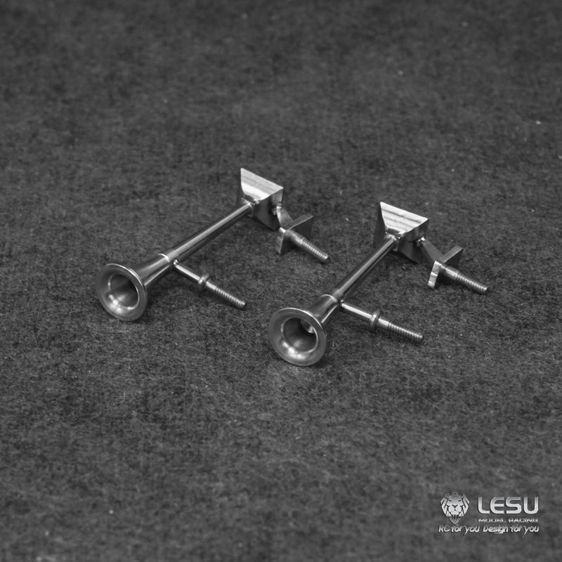 LESU 1/14 Scale RC DIY Metal Parts Ornament Trumpet Whistle Horn Suitable for Radio Controlled Model FH16 Tractor Truck Car