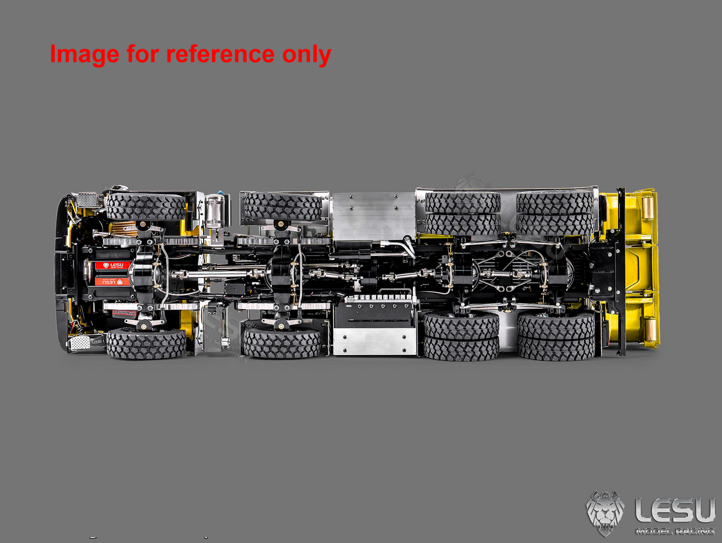 LIMITED-TIME SALE IN Stock LESU Z0098 1/14 Metal Hydraulic Roll On Off Dump Truck 8x8 Folding Hooklift Engineering vehicle with 3Speed Gearbox Differential Lock Sound Light