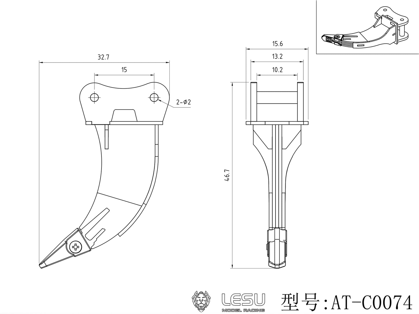 Metal Log Grapple Clamp Leveling Beam Grading Bucket Cultivator Rake Ripper Sieve Bucket for LESU Aoue PC30 B0003 1/14 RC Hydraulic Excavator Remote Control Mini Digger