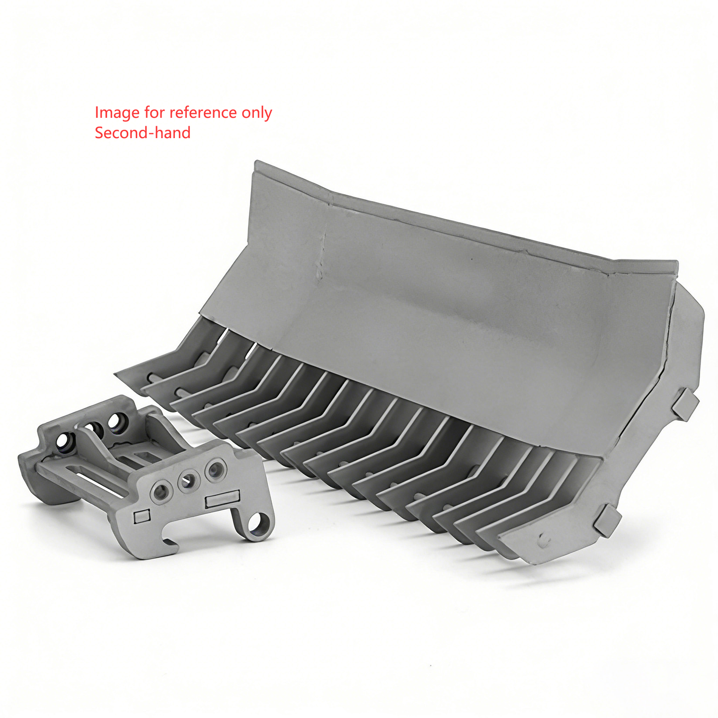 Second Hand US Stock Metal Dozer Shovel Rake Bucket for 1/14 LESU RC Hydraulic Skid Steer Loader Aoue LT5 LT5H WA100 Remote Control Construction Car