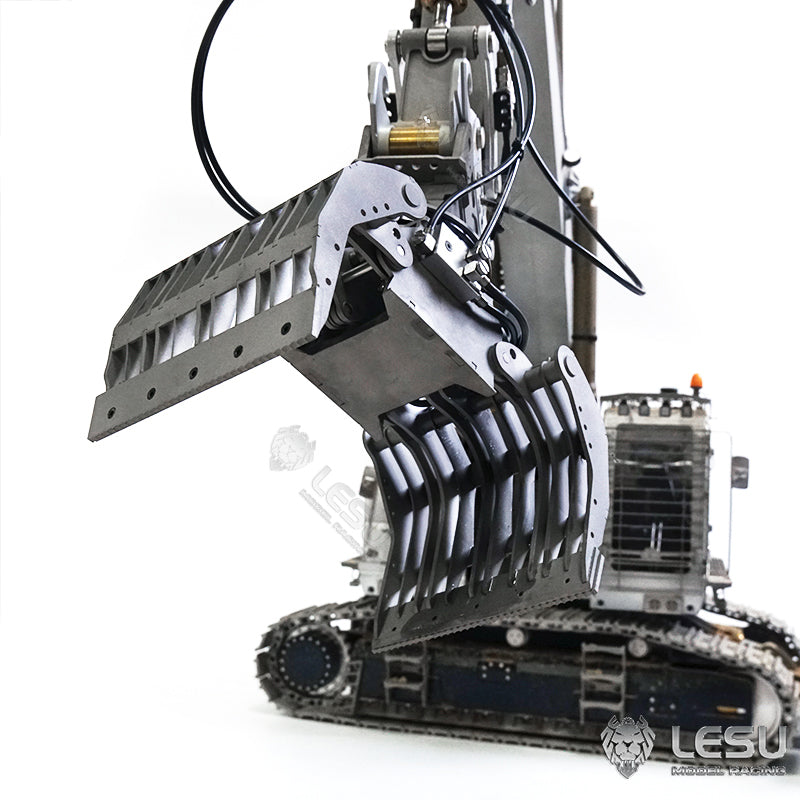 LESU 1/14 Hydraulic Painted RC Excavator Aoue ET35 Metal Assembled Radio Control Digger Model W/ Motor Light Upgrade Accessories