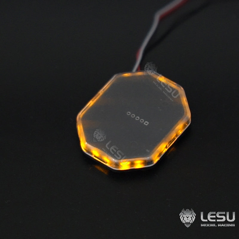 LESU 1/14 Plastic Roof Caution Light Warning LED Lamp 22 Flashing Modes For RC Tractor Truck Radio Control Dumper DIY Spare Parts