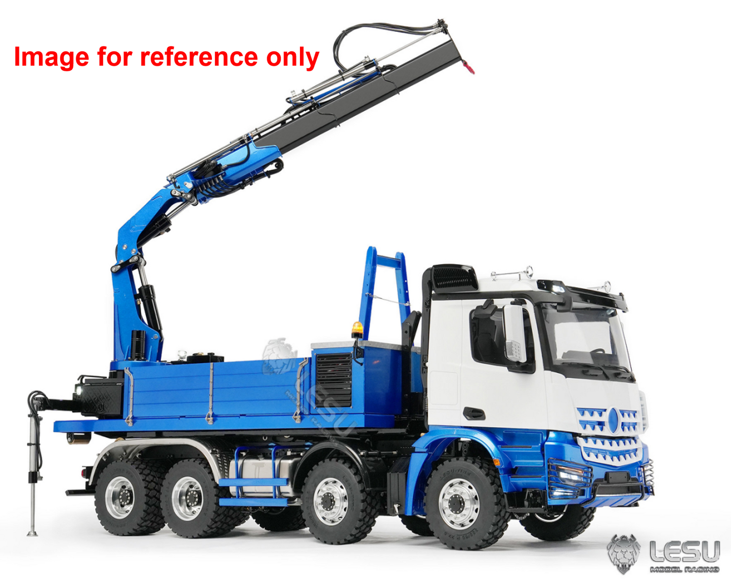 LIMITED-TIME SALE IN Stock LESU Z0108 1/14 RC Hydraulic Roll On off Dumper Truck Crane Unassembled Plastic Cabin Metal 8x8 Chassis Tipper Axles Lock 2+7CH Valve