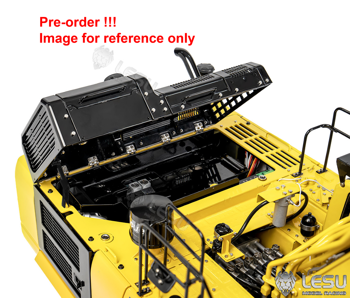 New Pre-Order Deposit LESU PC500 1/14 Hydraulic RC Excavator with 7 Ways Valves 360 Degree Rotation for Construction Vehicle Enthusiast