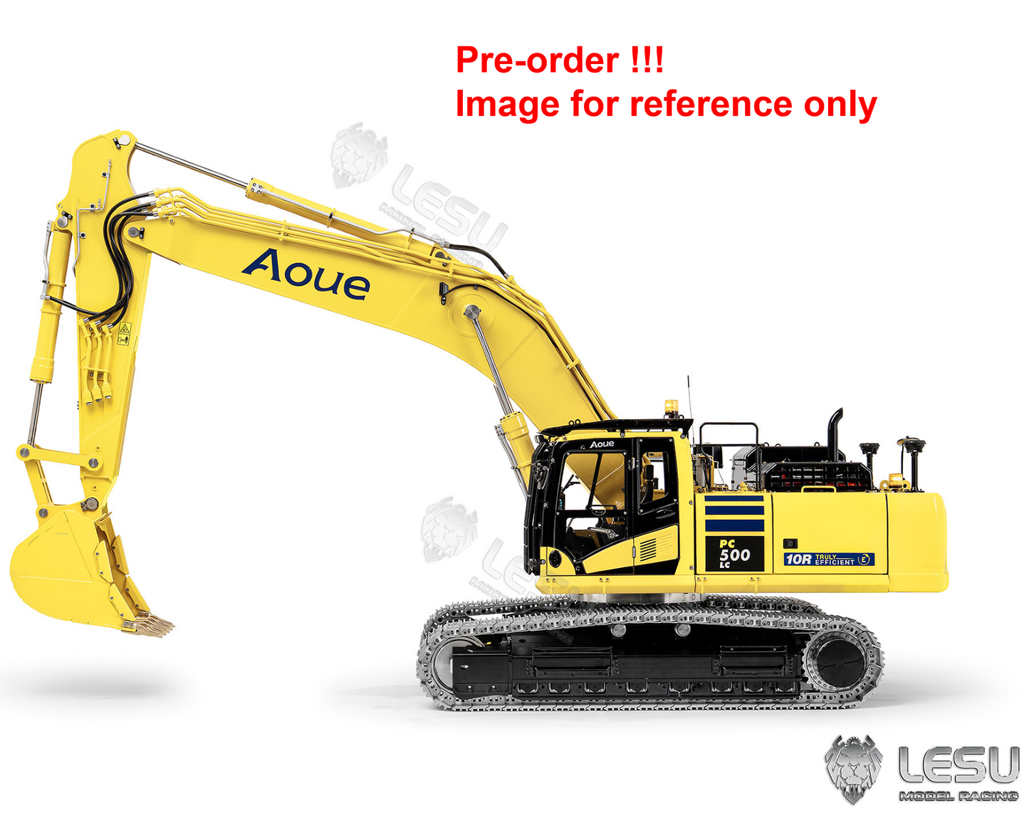 New Pre-Order Deposit LESU PC500 1/14 Hydraulic RC Excavator with 7 Ways Valves 360 Degree Rotation for Construction Vehicle Enthusiast