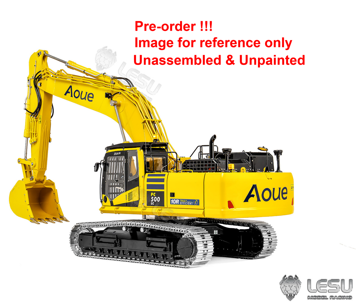 New Pre-Order Deposit LESU PC500 1/14  Hydraulic RC Excavator with 7 Ways Valves 360 Degree Rotation for Model Modification Enthusiast
