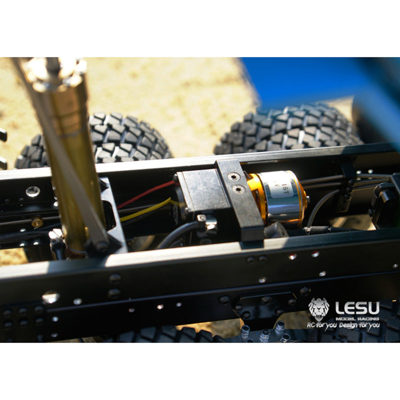 LESU Radio Controlled 6*6 Hydraulic Dumper Truck Motor ESC Servo FS-I6S Sound Light System for 1/14 Construction Vehicle