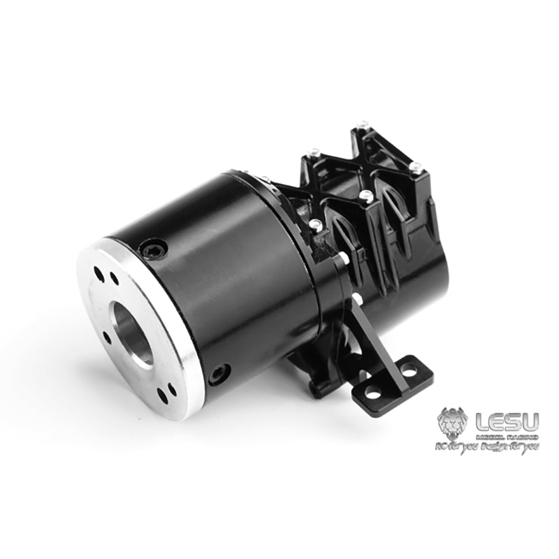 LESU High Torque Gear Box Transmission Transfer Case for 1/14 RC Tractor Truck 14:1 Planetary Reducer Truck Parts