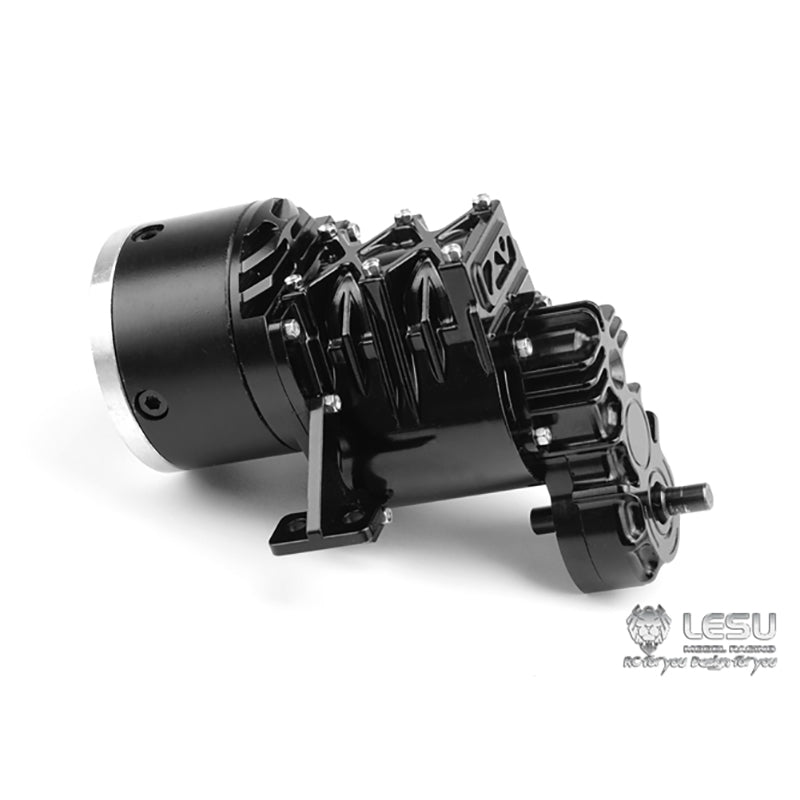 1/14 Scale LESU Transmission Transfer Case Planet Gear Motor for Radio Controlled Vehicle Upgrade Accessory 5:1 Planetary reducer