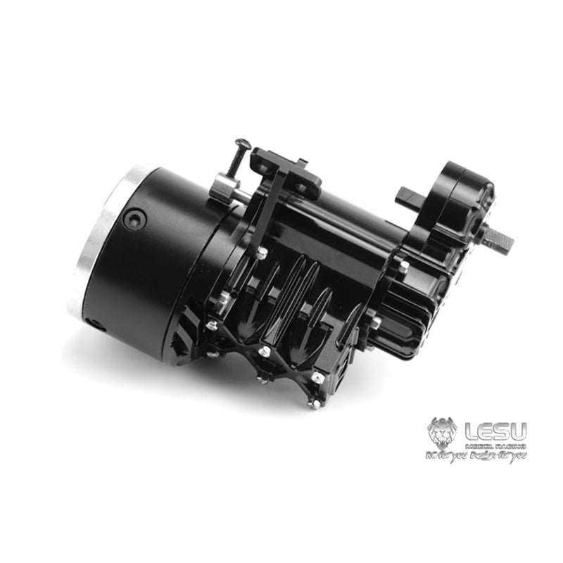 1/14 Scale LESU Transmission Transfer Case Planet Gear Motor for Radio Controlled Vehicle Upgrade Accessory 5:1 Planetary reducer