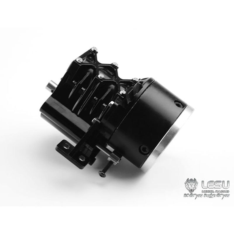 1/14 Scale LESU Transmission Transfer Case Planet Gear Motor for Radio Controlled Vehicle Upgrade Accessory 5:1 Planetary reducer