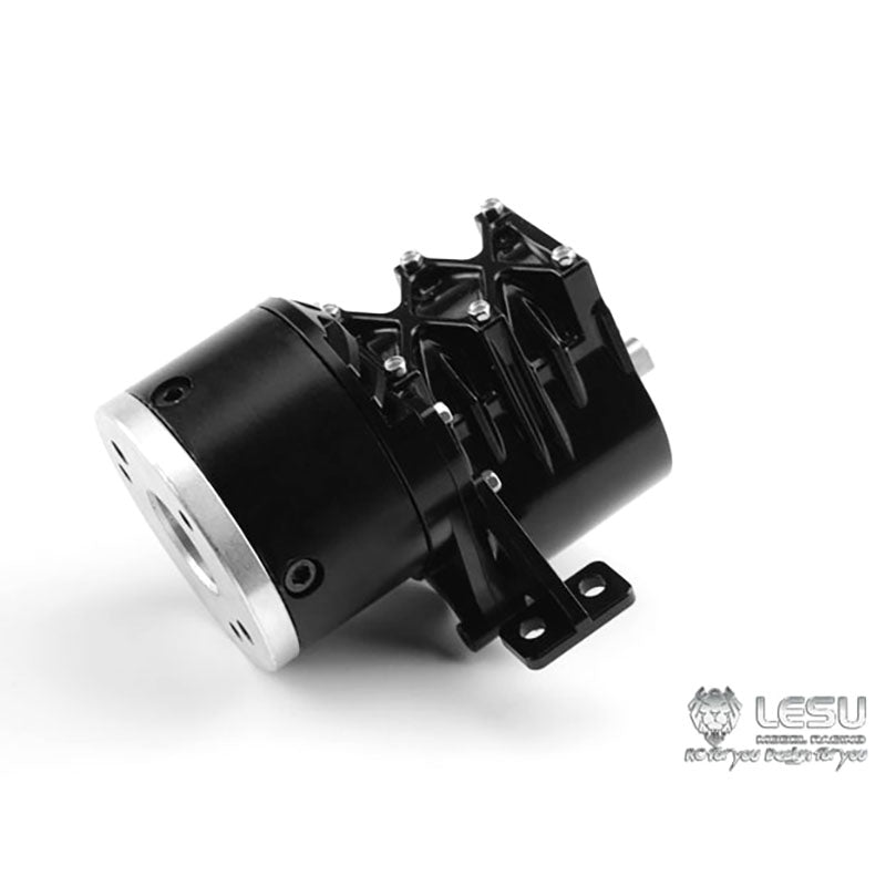 1/14 Scale LESU Transmission Transfer Case Planet Gear Motor for Radio Controlled Vehicle Upgrade Accessory 5:1 Planetary reducer