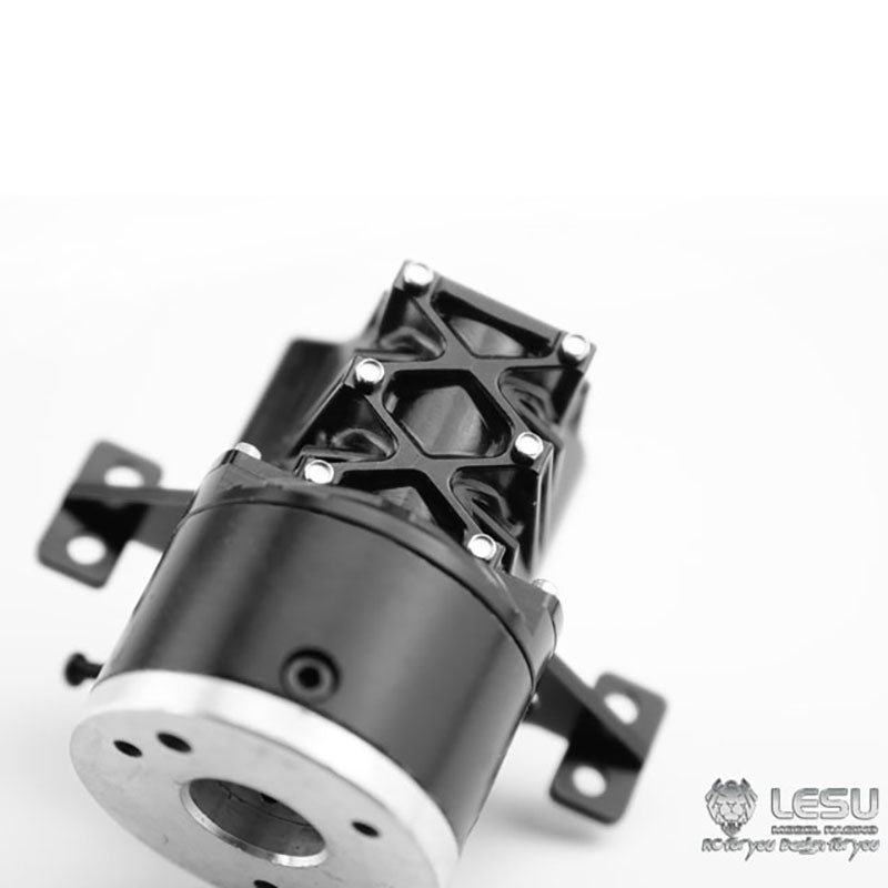 1/14 Scale LESU Transmission Transfer Case Planet Gear Motor for Radio Controlled Vehicle Upgrade Accessory 5:1 Planetary reducer