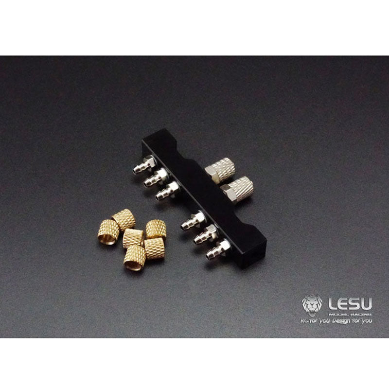 LESU Brushless ESC Hydraulic Pump Set Metal Relief Valve 3CH Connector Suitable for 1/14 RC Dumper Truck Car Model DIY Part