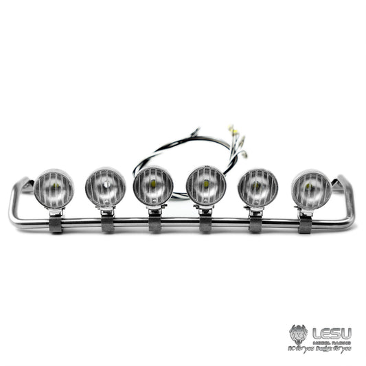 LESU LED Spotlight Toplight 1/14 Scale Spare Part Suitable for R620 R470 Model RC Tractor Truck Radio Control Vehicle Cars