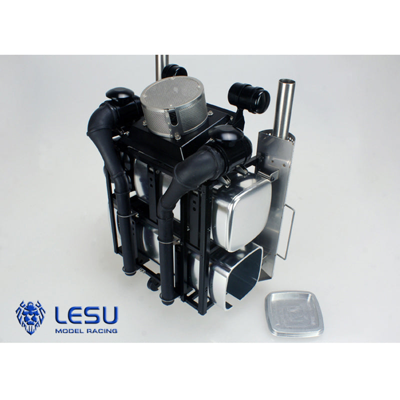 LESU Metal Heavy Equipment Holder for 1/14 MAN RC Tractors Trucks Model