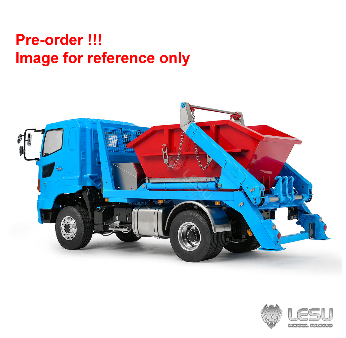 New Pre-Order Deposit LESU 1/14 4*4 RC Skip Dumper Loaders Construction Vehicle