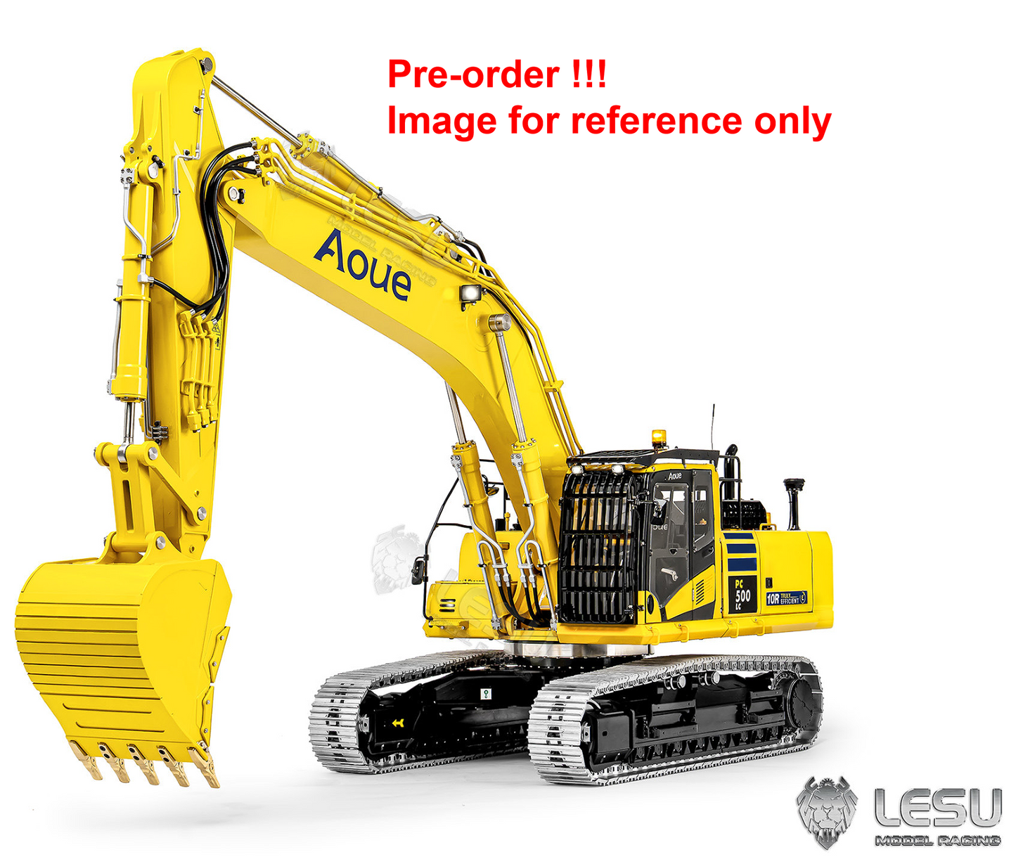 New Pre-Order Deposit LESU PC500 1/14 Hydraulic RC Excavator with 7 Ways Valves 360 Degree Rotation for Construction Vehicle Enthusiast