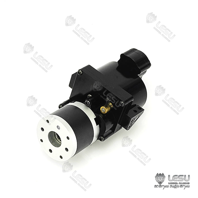 LESU Gear Box Transmission High Torque for 1/14 Remote Controlled Dump Heavy Haulage 14:1 Planetary Reducer Vehicle Parts