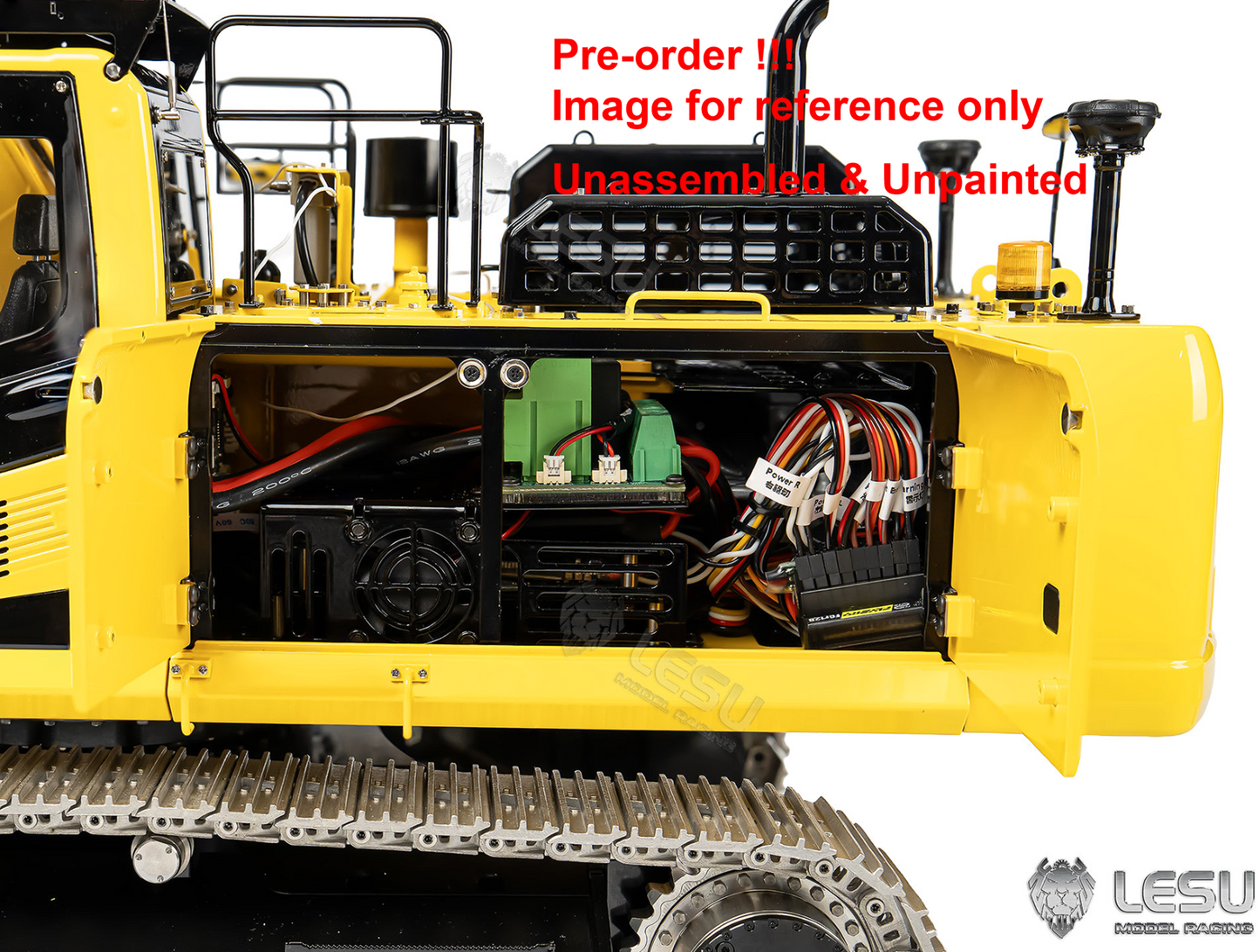 New Pre-Order Deposit LESU PC500 1/14  Hydraulic RC Excavator with 7 Ways Valves 360 Degree Rotation for Model Modification Enthusiast