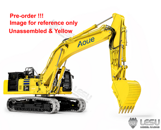 New Pre-Order Deposit LESU PC500 1/14  Hydraulic RC Excavator with 7 Ways Valves 360 Degree Rotation for Model Modification Enthusiast