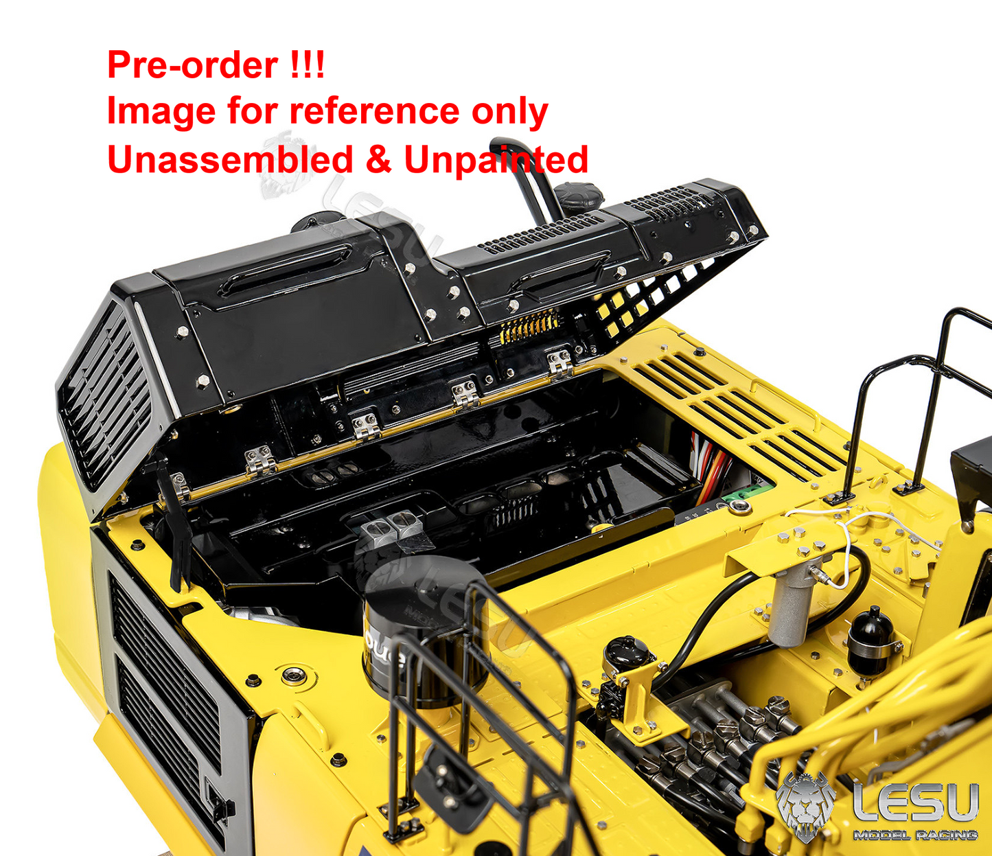 New Pre-Order Deposit LESU PC500 1/14  Hydraulic RC Excavator with 7 Ways Valves 360 Degree Rotation for Model Modification Enthusiast