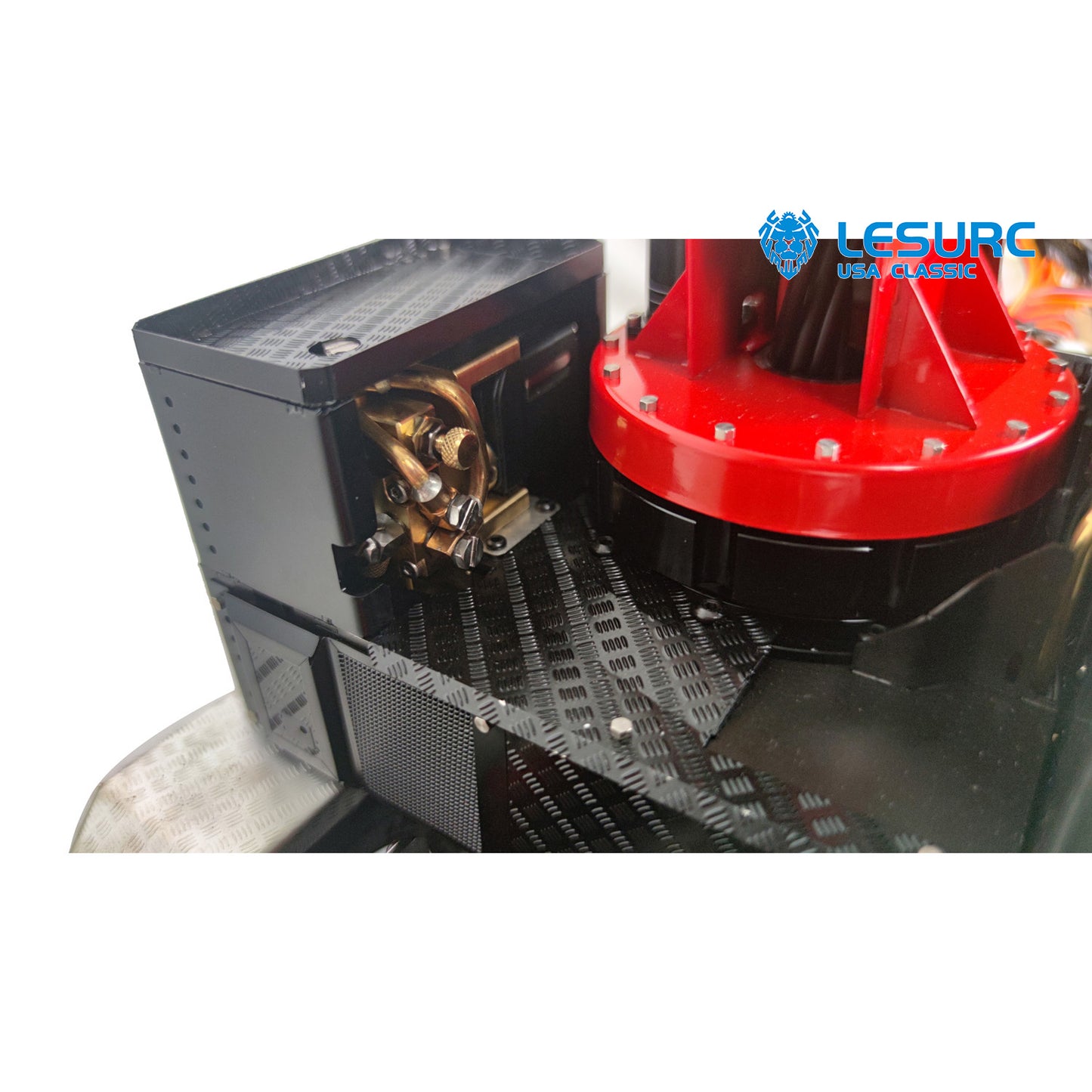LESU Z0031 1/14 Metal 8x8 RC Hydraulic Dump Truck with Crane TGS Cabin 2 Speed Transmission 7CH Valve Light Sound for Construction Hobbyists
