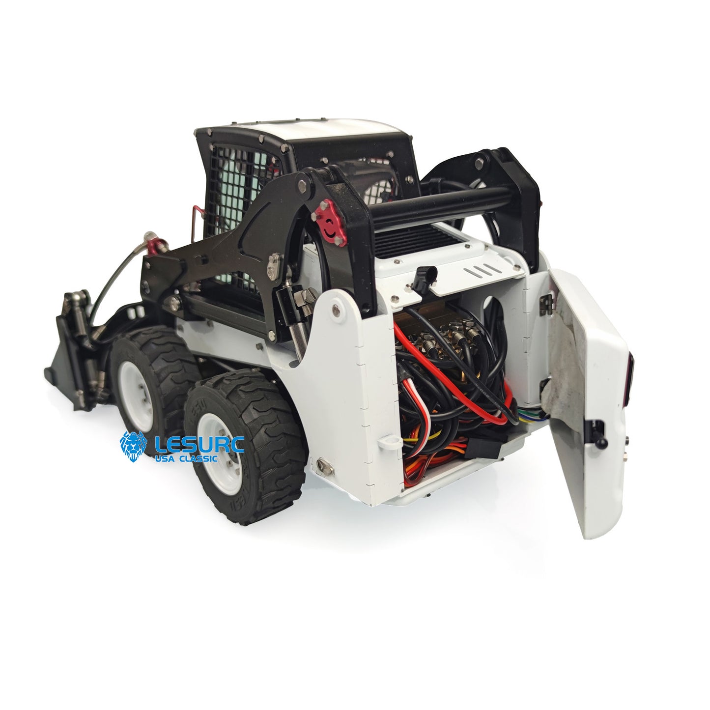 LESU Aoue LT5H 1/14 Metal RC Hydraulic Skid Steer Loader A0008 PNP with Light Sound System for Engineering Vehicle Enthusiasts