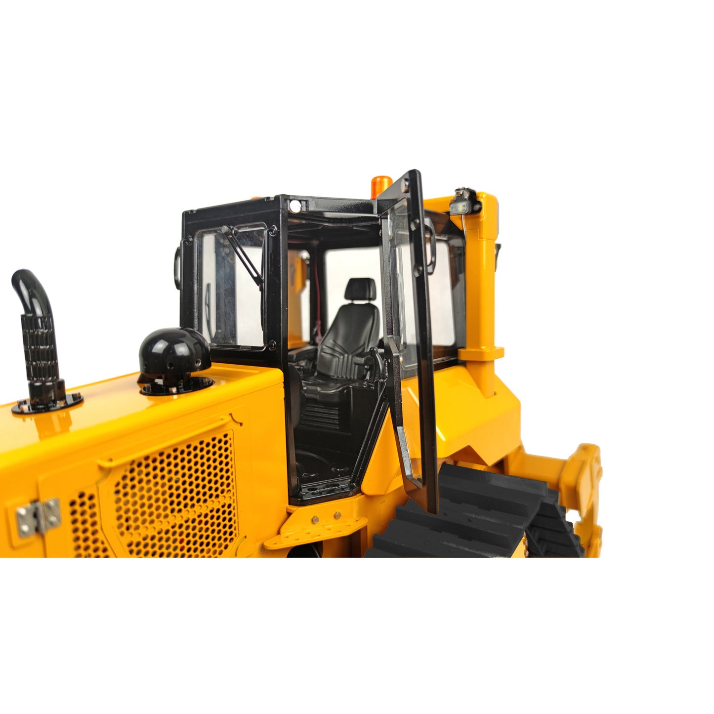 LESU 1/14 Aoue-DT60 Crawler Dozer Bulldozer RC Model Hydraulic Painted KIT Truck W/ Motor ESC Light Sound System No Battery