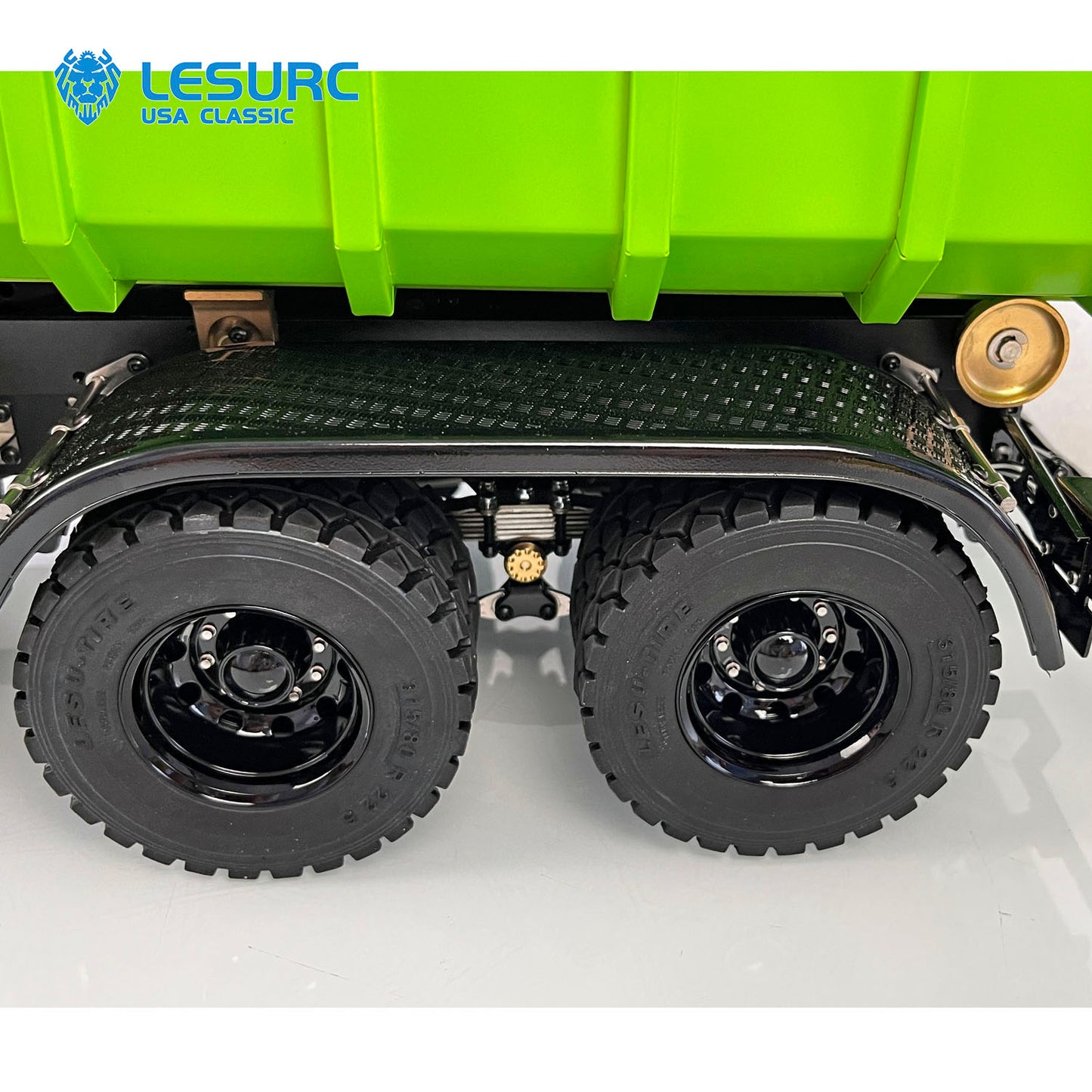 LESU Z0017 1/14 Metal 8X8 RC Roll On Off Dump Truck RTR with Hydraulic Crane FlySky Paladin PL18EV Radio System 2Speed Transmission Light Sound
