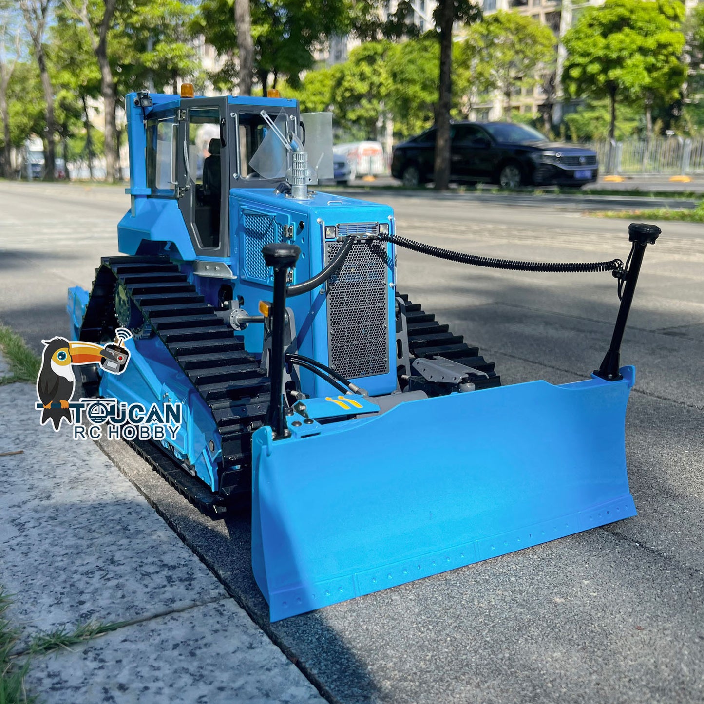 1/14 LESU RTR Crawler Dozer Bulldozer RC Model Aoue-DT60 Hydraulic Painted Assembled W/ Motor ESC Light Sound No Controller Battery