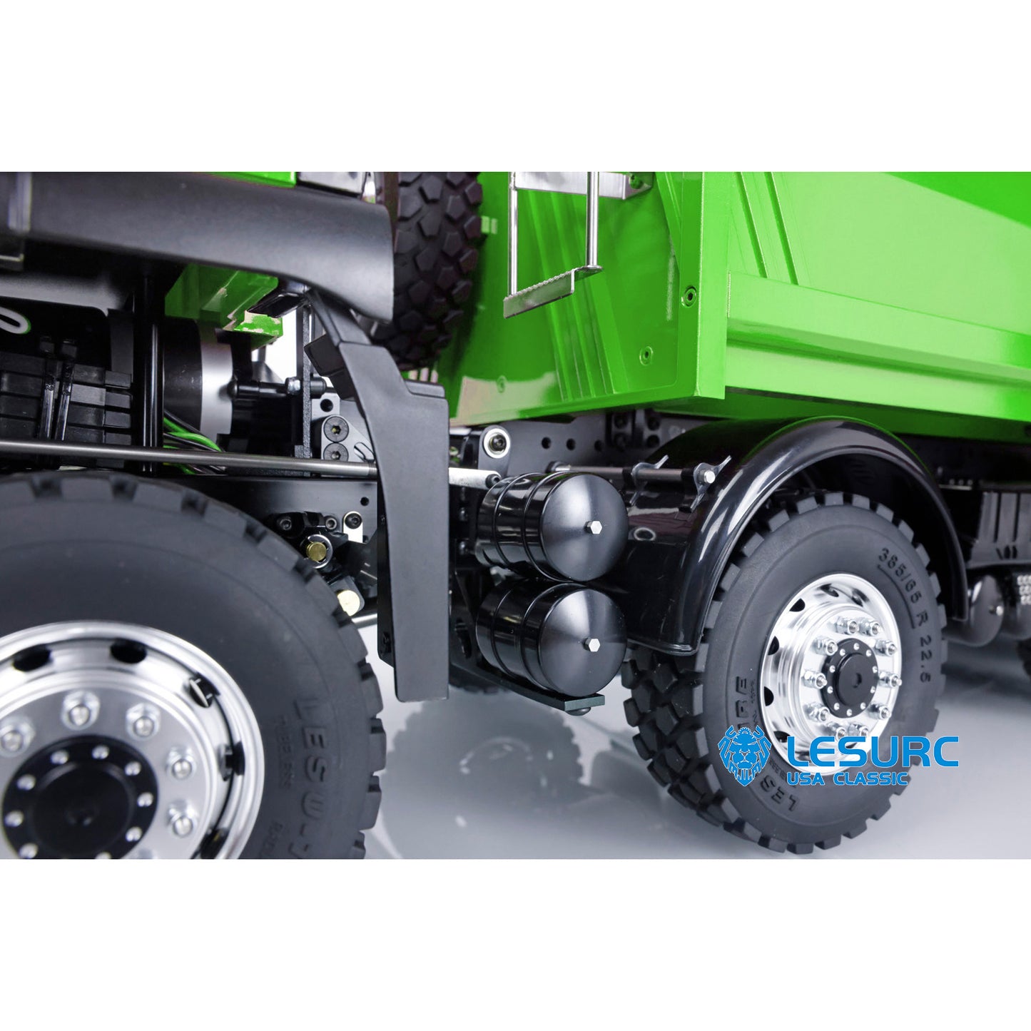 LESU 1/14 8x8 Metal Hydraulic RC Dump Truck 20130011 RTR Tipper Model FlySky I6S Radio Controller Brushless Motor 2 Speed Transmission Sound System