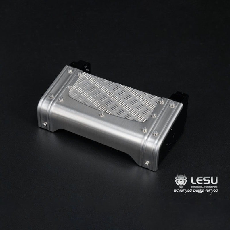 LESU Tail Beam Taillight Single Double Gas Tank Suitable for 1:14 Scale RC Tractor Truck Radio Controlled Dumper Spare Part