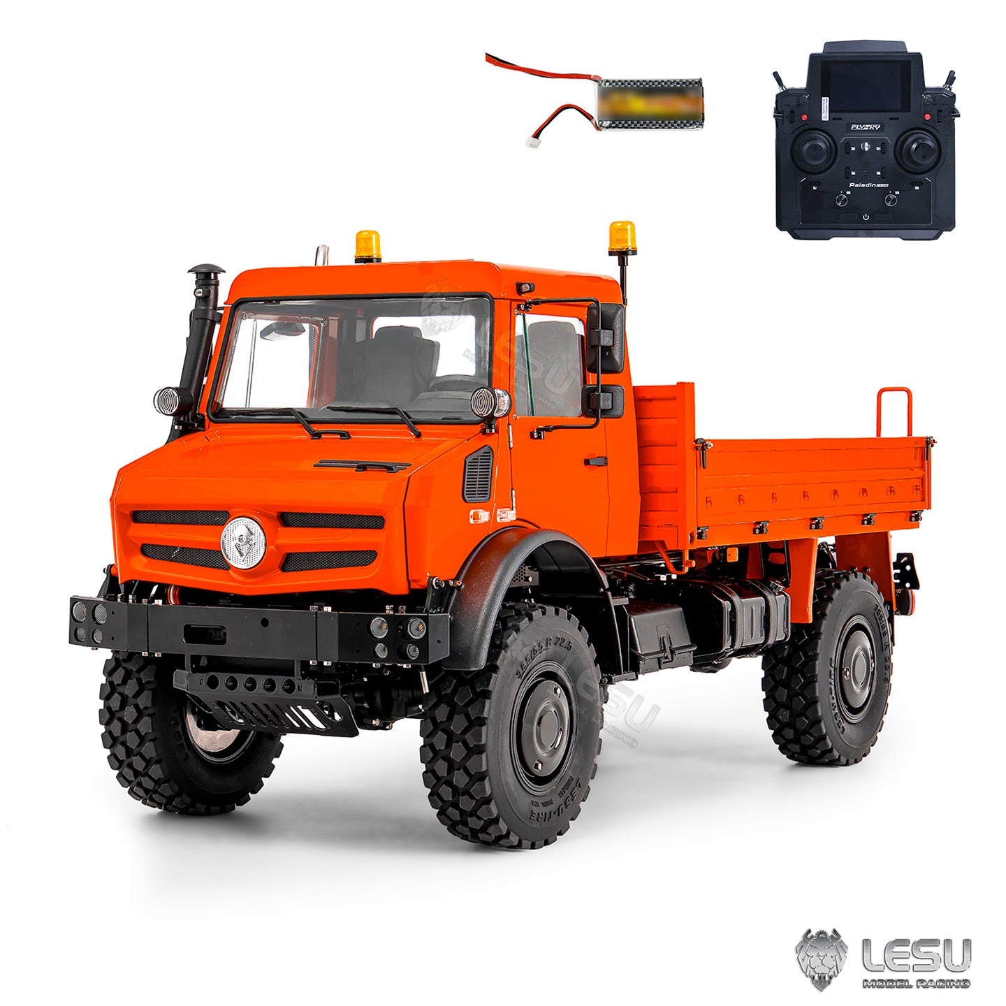 LESU 1/14 Metal MT44023 RC Off Road Vehicle ATV Light Truck Model 3 Speed Transmission PL18EV LITE Radio System 