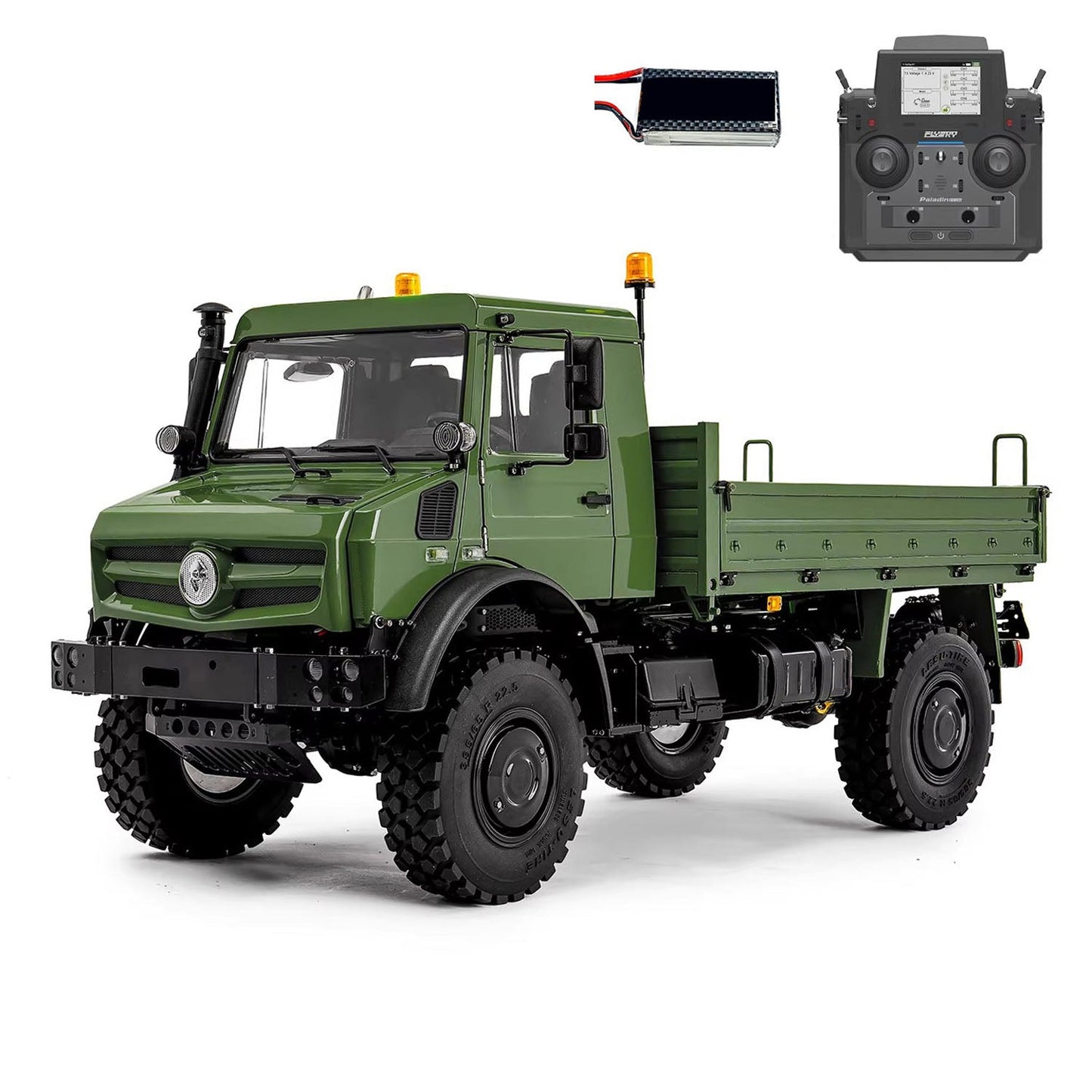 LESU 1/14 Metal MT44023 RC Off Road Vehicle ATV Light Truck Model PL18EV LITE Radio System Reduction Axle Locks 