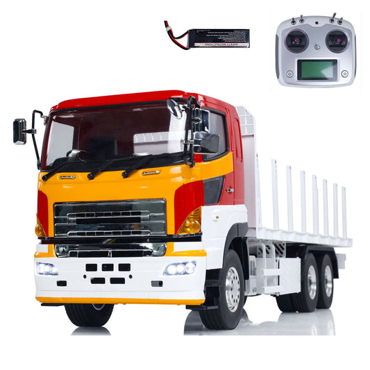 1/14 LESU A0004 6x4 Metal RC Timber Truck FlySky I6S Radio System