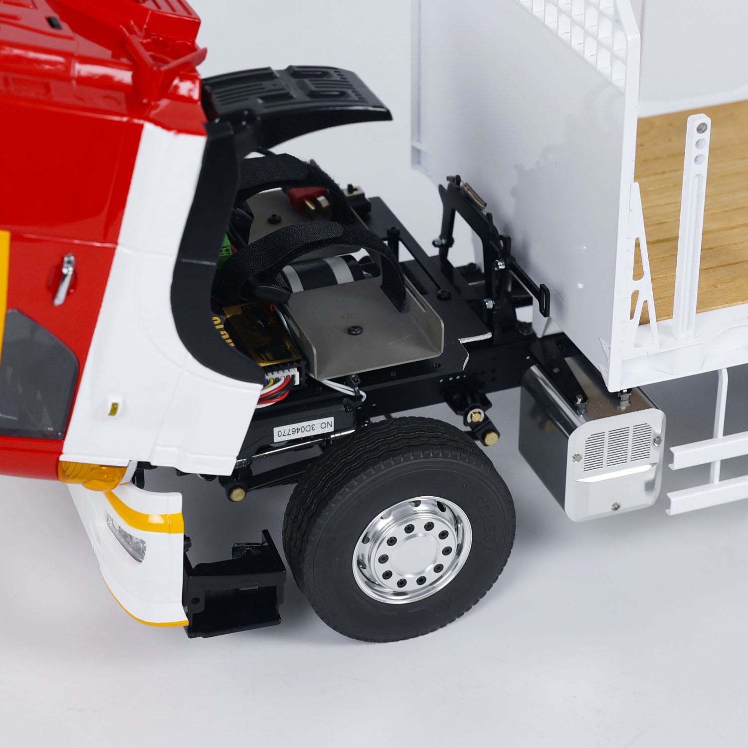 1/14 LESU A0004 Metal Flatbed Lorry 540 Motor Light Sound