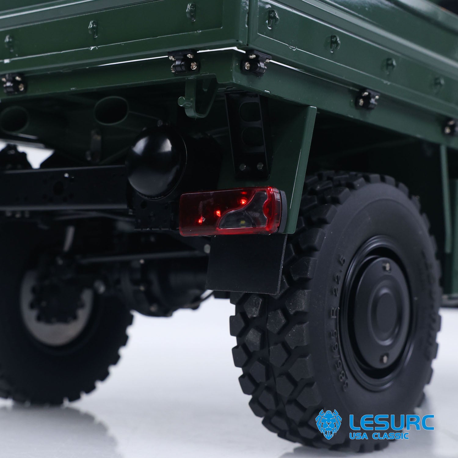 1/14 LESU U4023 RC Light Truck Metal Body Wheel Reduction Battery ESC