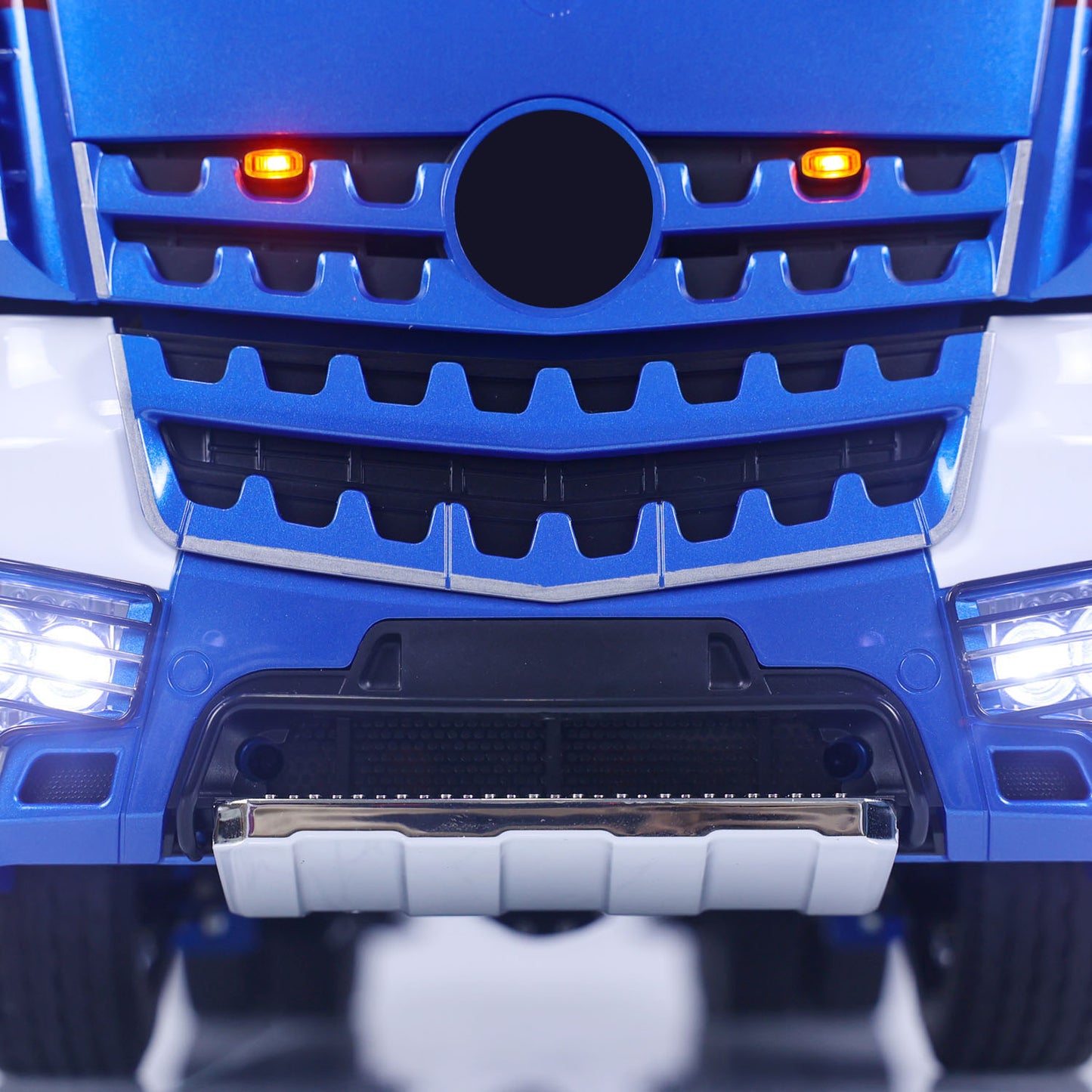 LESU 1/14 Highline RC Tractor Truck 6x6 Metal Chassis 2 Speed Gearbox FlySky I6S Radio System Sound Light for Vehicle Model Enthusiasts